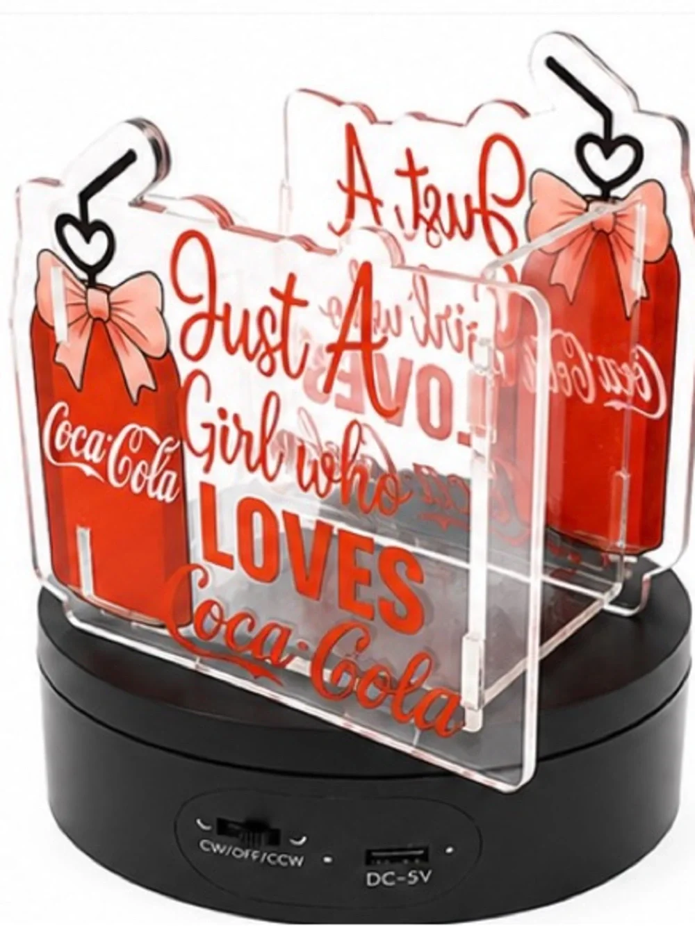 Coke Acrylic Pencil Box